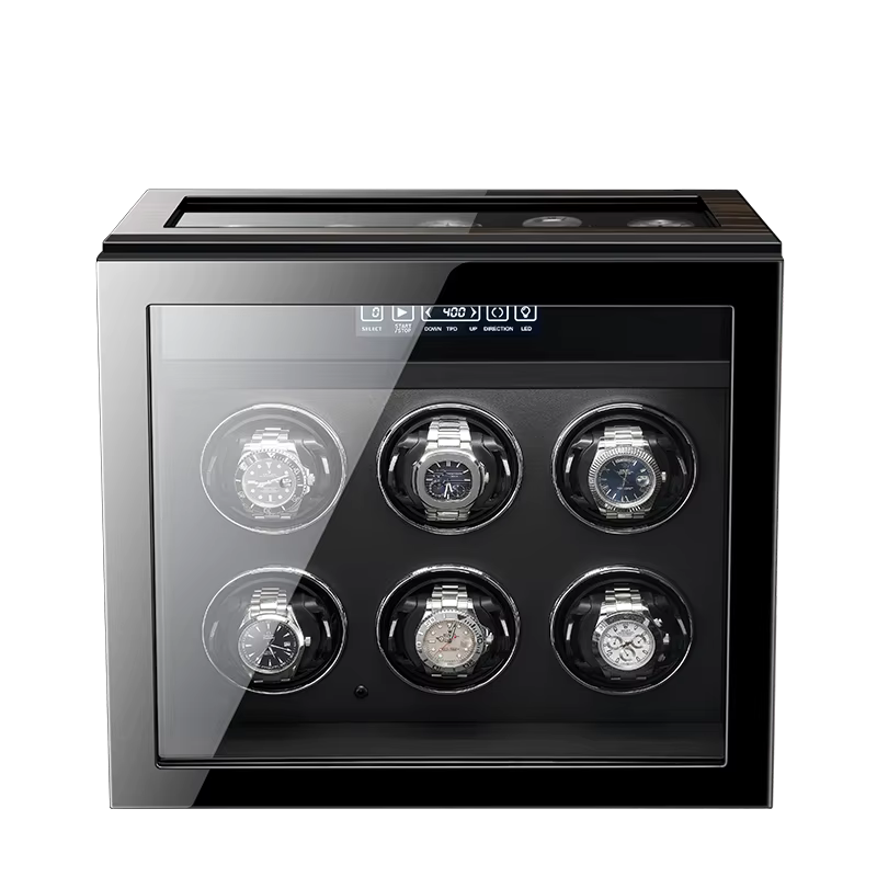 Automatic Watch Winder 6 Slots MQ-Z7365 Timemaster & Co