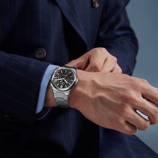 【Limited Edition 300pcs】Hammer Dial Big Date Automatic Winding Gold Brown Chiming Watch Lucky Harvey TIMEMASTER