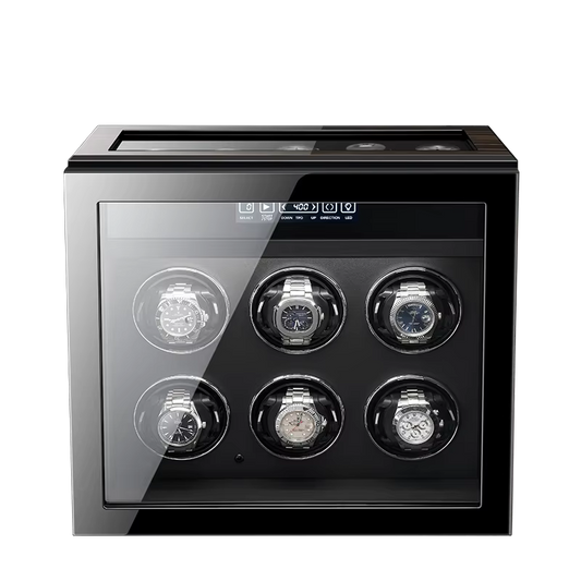 Automatic Watch Winder 6 Slots MQ-Z7365 Timemaster & Co