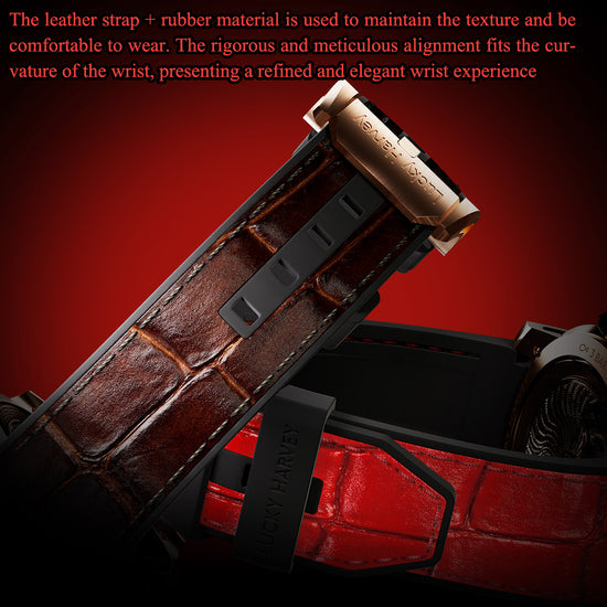 【Limited Edition 100pcs】2025 Red Enamel Snake Automata Chiming Mechanical New Watch Lucky Harvey TIMEMASTER