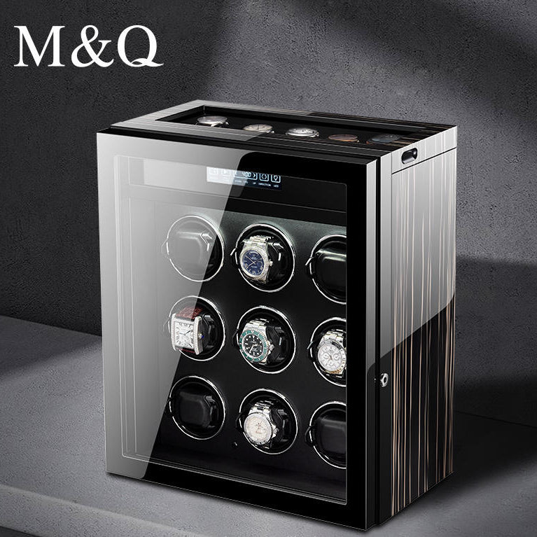 Automatic Watch Winder 9 Slots MQ-Z7395 Timemaster & Co
