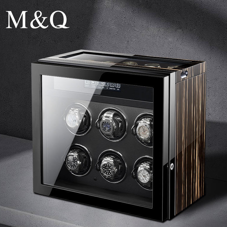 Automatic Watch Winder 6 Slots MQ-Z7365 Timemaster & Co