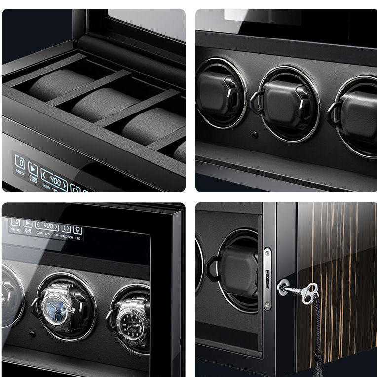Automatic Watch Winder 9 Slots MQ-Z7395 Timemaster & Co