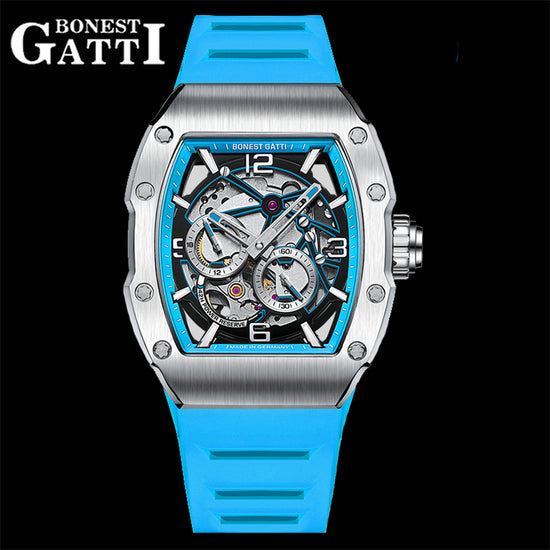 BONEST GATTI CITIZEN Movement Luminous 42h Roud Shaped Case Automatic Watch BG9903 TIMEMASTER
