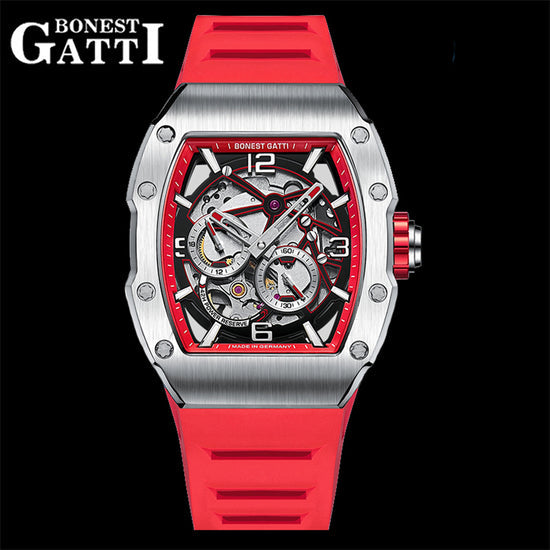 BONEST GATTI CITIZEN Movement Luminous 42h Roud Shaped Case Automatic Watch BG9903 TIMEMASTER