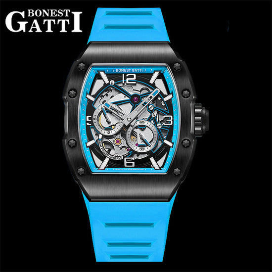 BONEST GATTI CITIZEN Movement Luminous 42h Roud Shaped Case Automatic Watch BG9903 TIMEMASTER